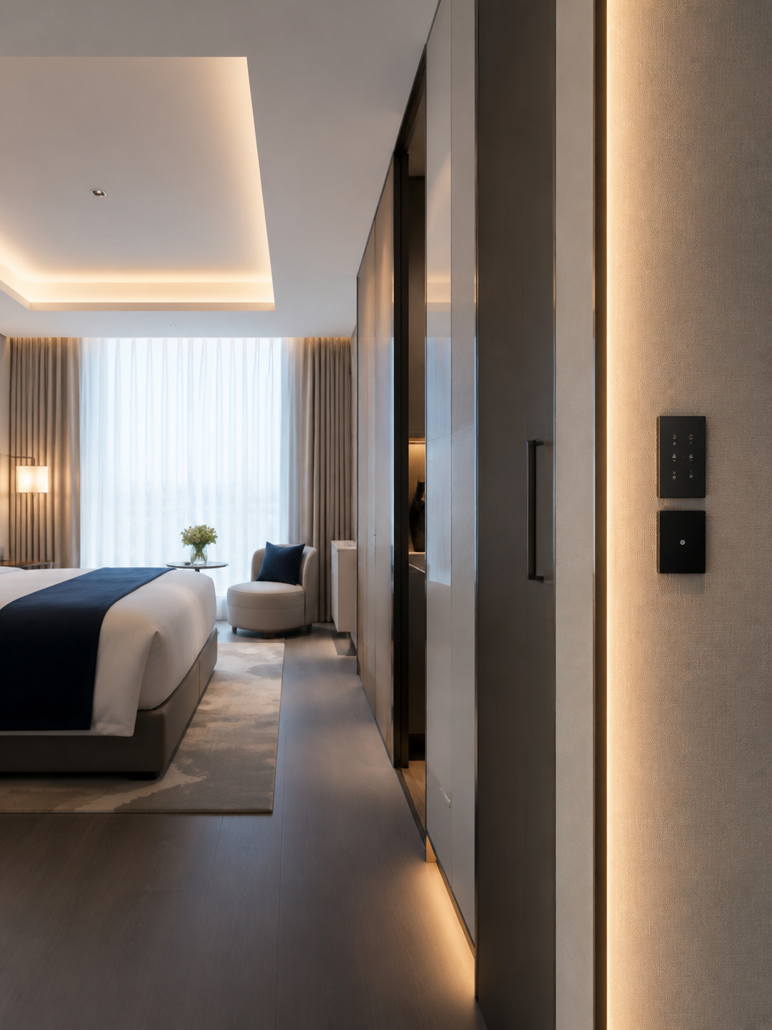 Smart lighting and hotel automation