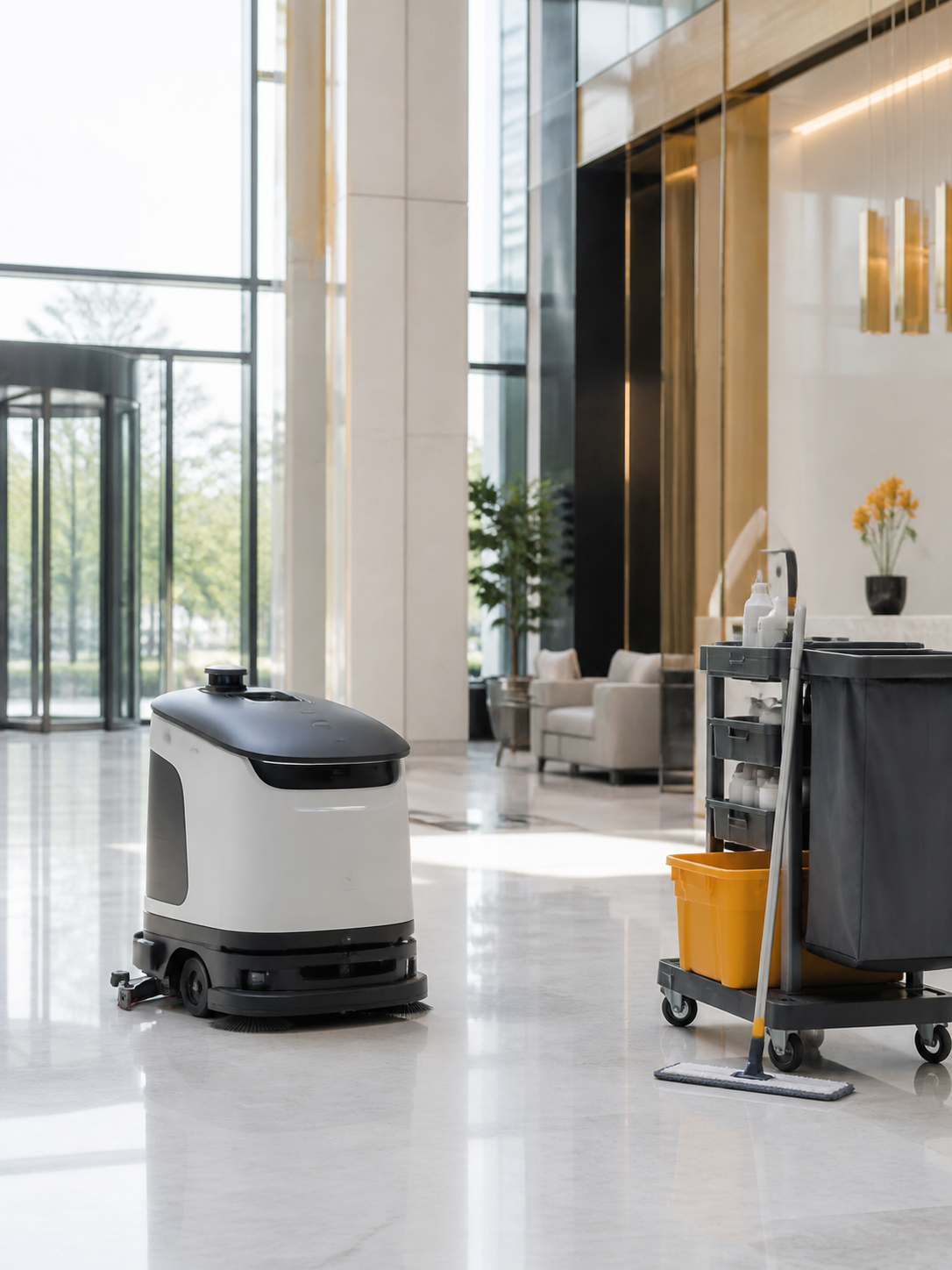 Commercial cleaning equipment